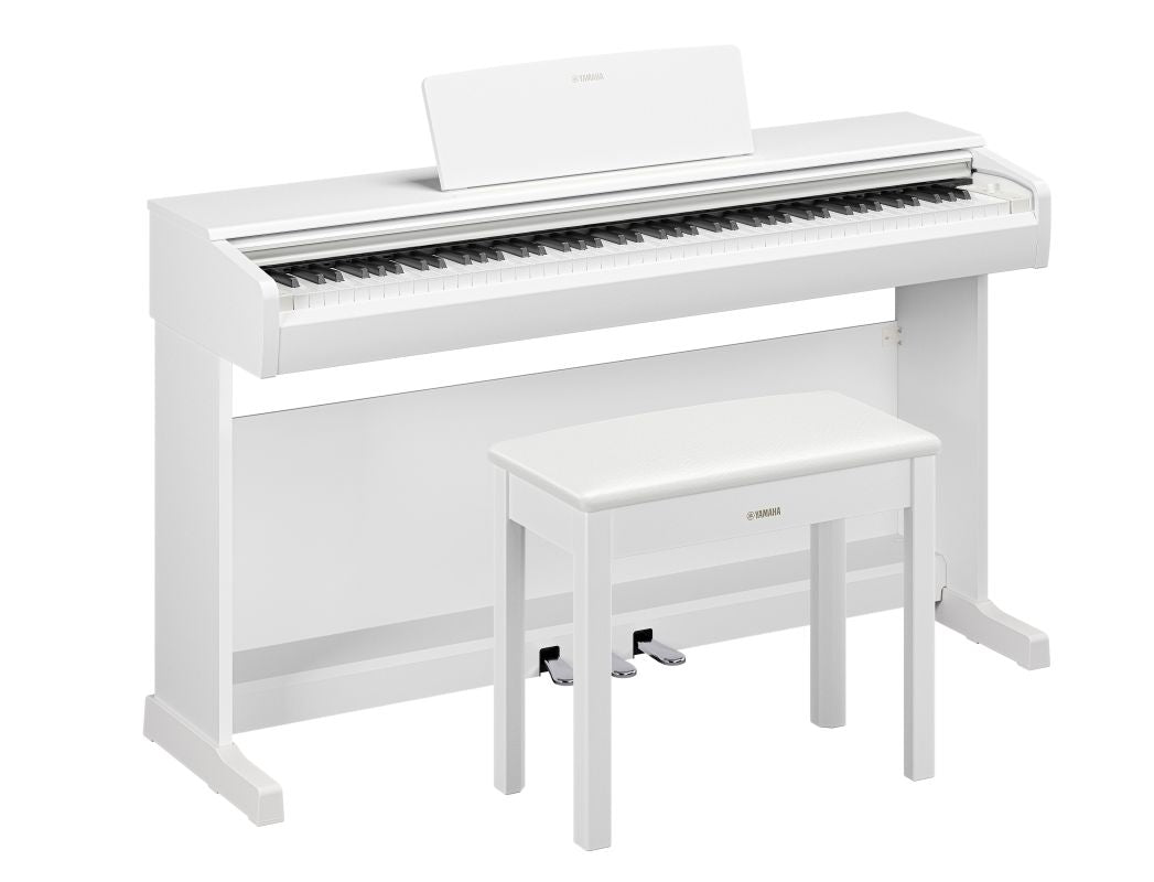 Yamaha YDP-146 White Arius Digital Piano with Bench