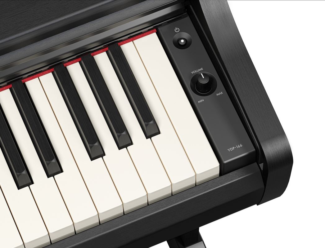 Yamaha YDP-166 Black Arius Digital Piano with Bench