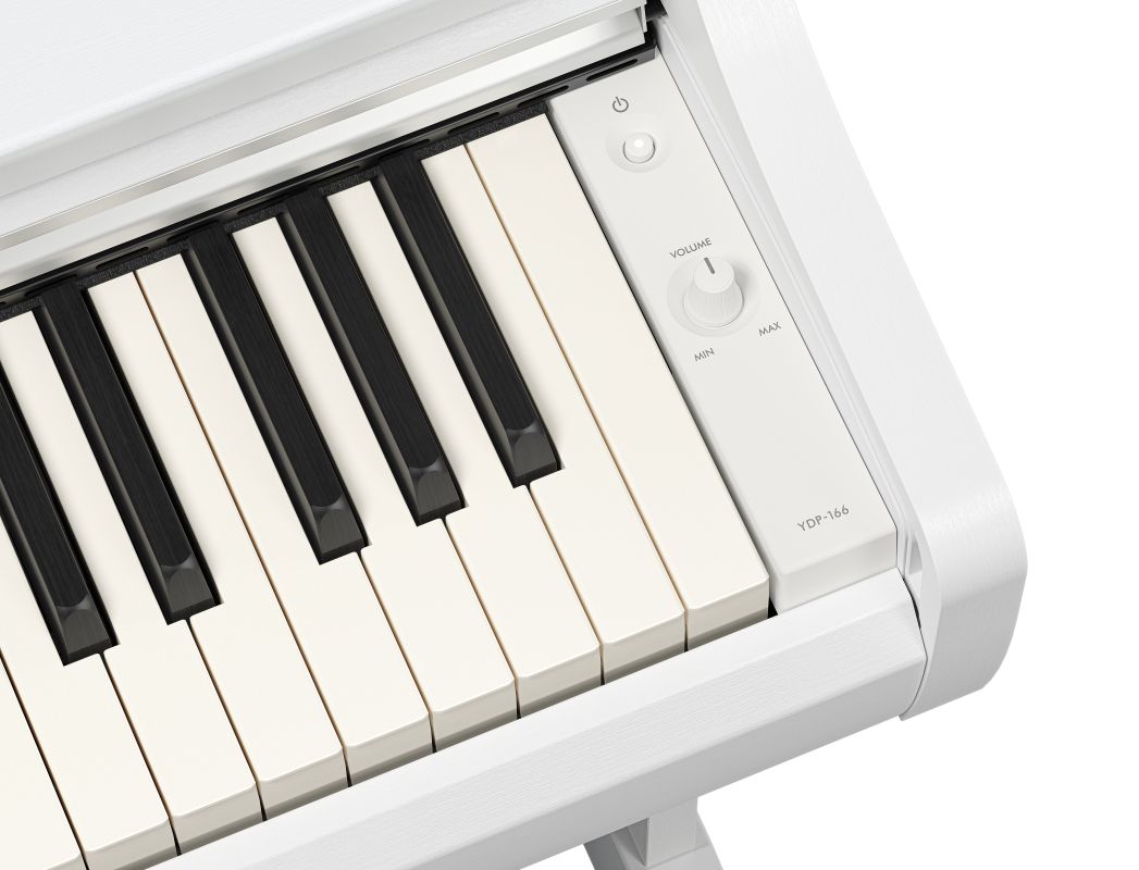 Yamaha YDP-166 White Arius Digital Piano with Bench