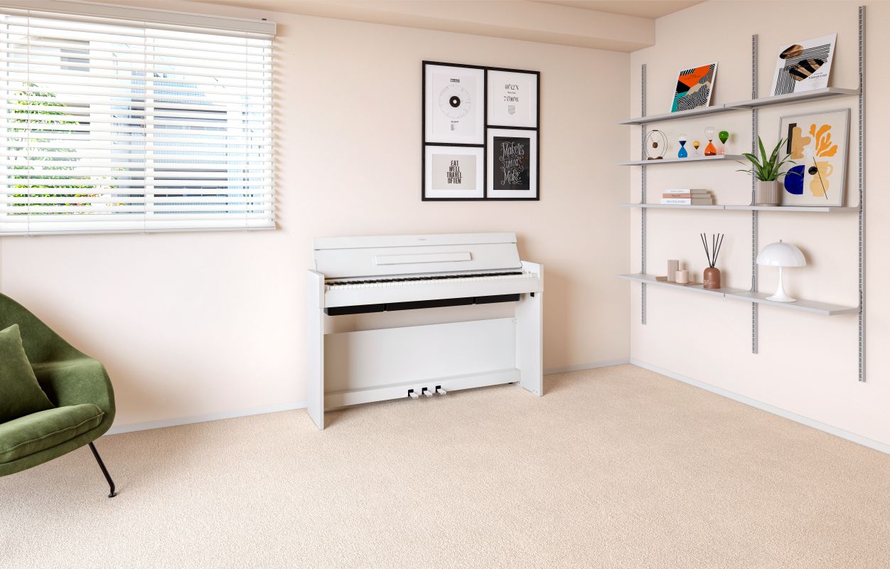 Yamaha YDP-S36 White Arius Slim Series Digital Piano